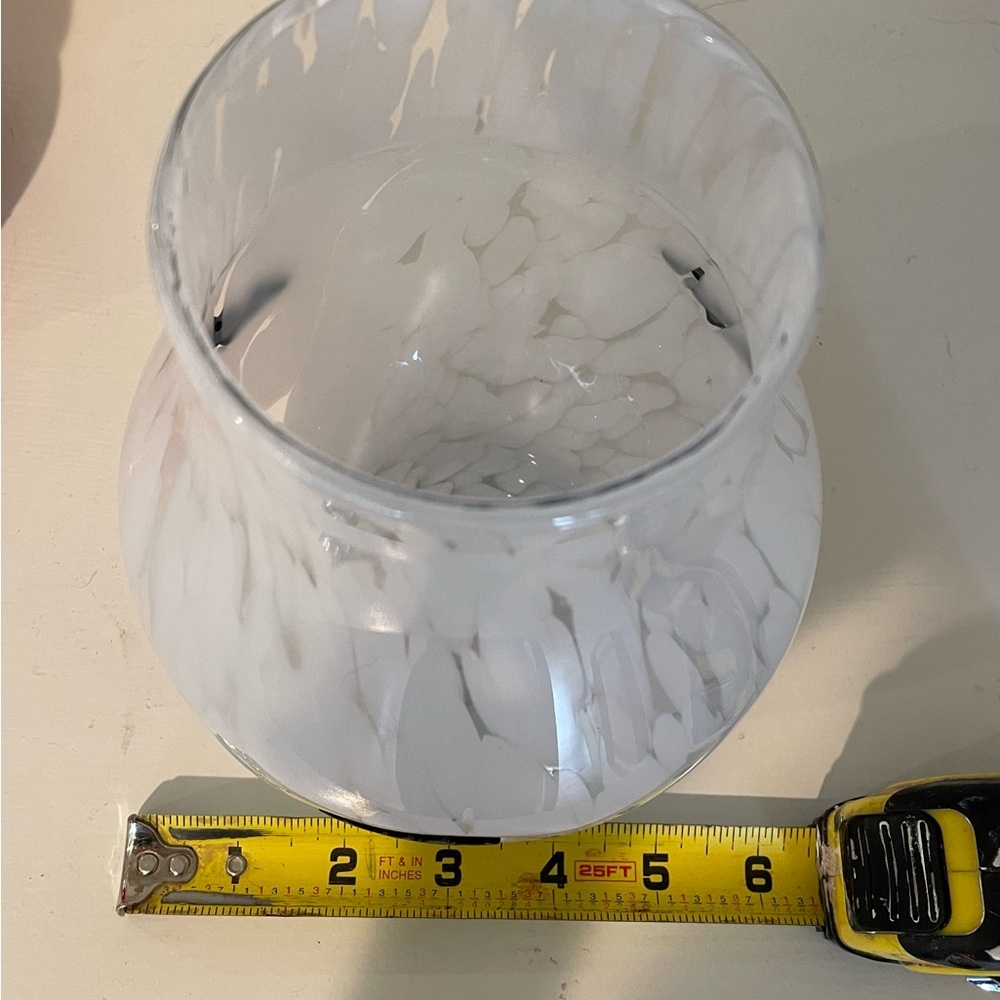 New! Anthropologie The Spooky Icon Confetti Glass Vase in Bat - Picture 9 of 11